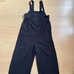 ユニクロ リネンプレンドサロペット (150)