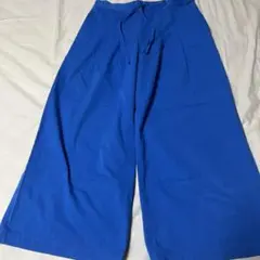 クロロシスター　ガウチョパンツ　レディース　ブルー　フリー