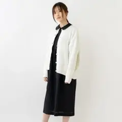 #【SONO/ソーノ】オーバーサイズビッグパールカーディガン