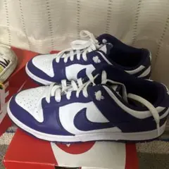NIKEDUNKLow コートパープル