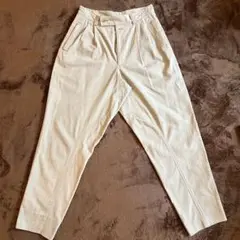 イッセイミヤケ 綿100% 立体パターン ジョッパーズパンツ ベージュ