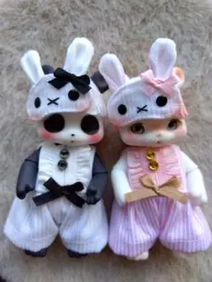 ＊にょる様確認用＊　cocoriang kumukuku うさぎに変身　２点