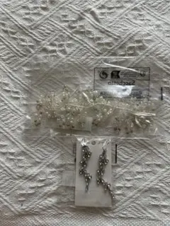 【新品未開封】ヘアアクセサリーピアスセット