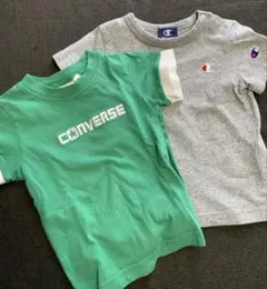 CONVERSEとChampionのTシャツ2枚セット　90cm 半袖