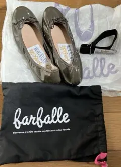 farfalle(ファルファーレ)おでかけバレエシューズ 36