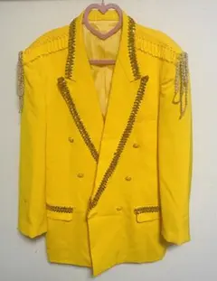 舞台衣装 黄色のダブルブレストジャケット