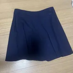 LACOSTE ネイビー プリーツスカート 36