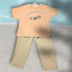 タグ付き新品 セット｜キャラTシャツ＆ミントグリーンパンツ 95cm