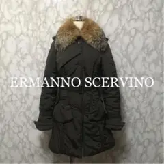 ERMANNO SCERVINO 2ndライン デザインダウンコート ファー