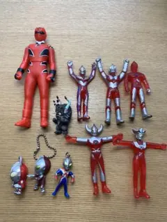 ウルトラマン他人形　キーホルダーまとめ売り
