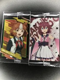 ウマ娘シンデレラグレイウエハース 2点