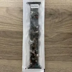 Apple Watchバンド ブルーフラワー 45mm