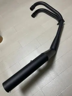 gx250sp gx250 マフラー プリティー YAMAHA GX250 ショート管 70π マフラー 黒