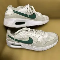 Nike エアマックス スニーカー ホワイト/グリーン24㎝