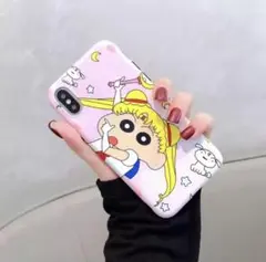 クレヨンしんちゃん iPhoneケース セーラームーン