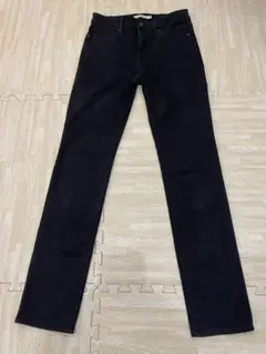 Levi's Premium スリムフィットデニムパンツ 黒 712 w32