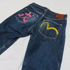EVISUジーンズ2001NO1スペシャル34×35 EVISU エヴィス Lot.2001 No.1 SPECIAL GATAGATA デニムパンツ