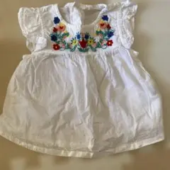 刺繍ワンピース