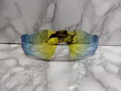 高品質 オークリー サングラス レーダーEVパス ゴールド 偏光 交換レンズ