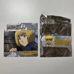 進撃の巨人 ネームプレート　キーホルダー　アルミン　10周年フェス