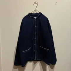 ガイジンメイド チェンマイデラックス カンフージャケット 藍染 コットン 刺し子 ガイジンメイド チェンマイデラックス カンフージャケット 藍染