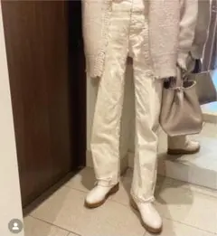 美品 SeaRoomlynn WellingtonショートブーツL