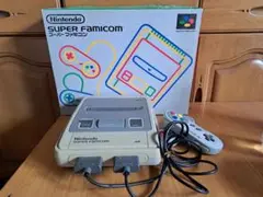 【ジャンク品】Nintendo スーパーファミコン 本体 コントローラー2つ付き