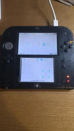 2ds クリアブラック　わけあり　924KS