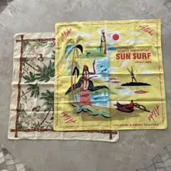 【SUN SURF】バンダナ　入手困難　HAWAII　アロハ2枚セット