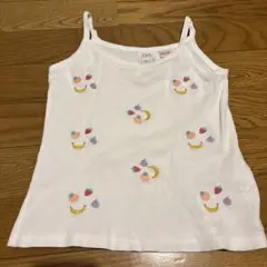 ZARA フルーツ刺繍 キャミソール