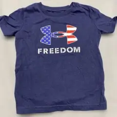 Under Armour FREEDOM Tシャツ ネイビー　2T