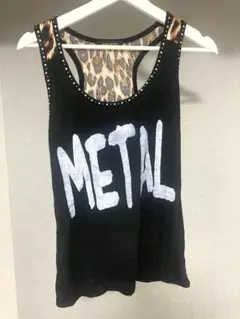METALプリントタンクトップ 150サイズ