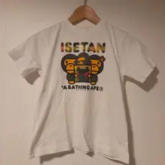 ISETAN コラボ Tシャツ 130サイズ ホワイト