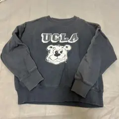 UCLA クマイラスト トレーナー ダークグレー