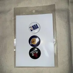 NBA ミニ缶バッジ 3個セット