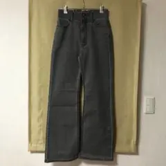 新品❕MAJESTIC LEGON ブラックデニムパンツ　　フレアパンツ　Gパン