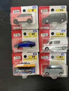 トミカ ミニカー ６台セット