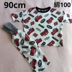 新品未使用　カーズ ベビーパジャマ 七分袖パジャマ　90cm