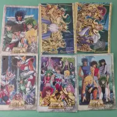 聖闘士星矢 マウスパット 6枚