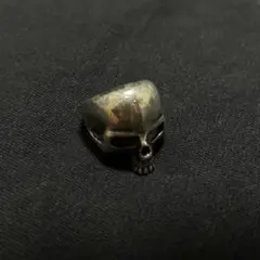 Skull design ring silver 925 grunge
