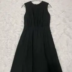 夏物セール★￼Mila Owen ノースリーブワンピース　背中空き　ブラック　黒