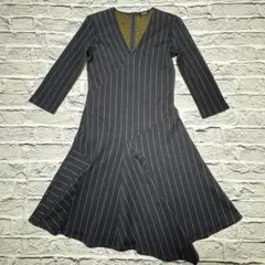 MAX&Co　ストライプ　ワンピース　ｗ0225-0729-④-⑥