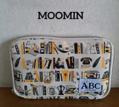 MOOMIN　ABC 12ポケットジャバラ多機能ポーチ
