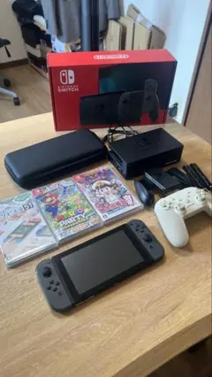 Nintendo Switch 本体 + ゲームソフト3本セット