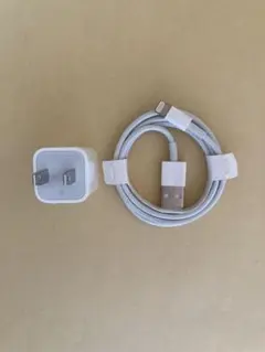Apple純正 USB充電器Aアダプタ、LightningケーブルUSB-A接続