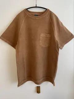 美品GOOD ON 半袖 スウェット Tシャツ 後染め グッドオン　バナナ　L