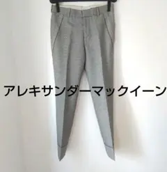 Alexander McQueen ディーププリーツテーラードパンツ　超特価 Alexander McQueen/アレキサンダーマックイーン｜パンツ