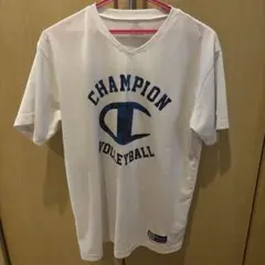 champion バレーボール　練習着　白