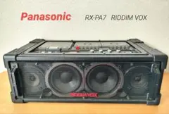 Panasonic RX-PA7 RIDDIM VOX CDラジカセ Panasonic RX-PA7 RIDDIM VOX CDラジカセ