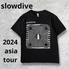 slowdive 2024 アジア ツアーTシャツ オフィシャル バンドT